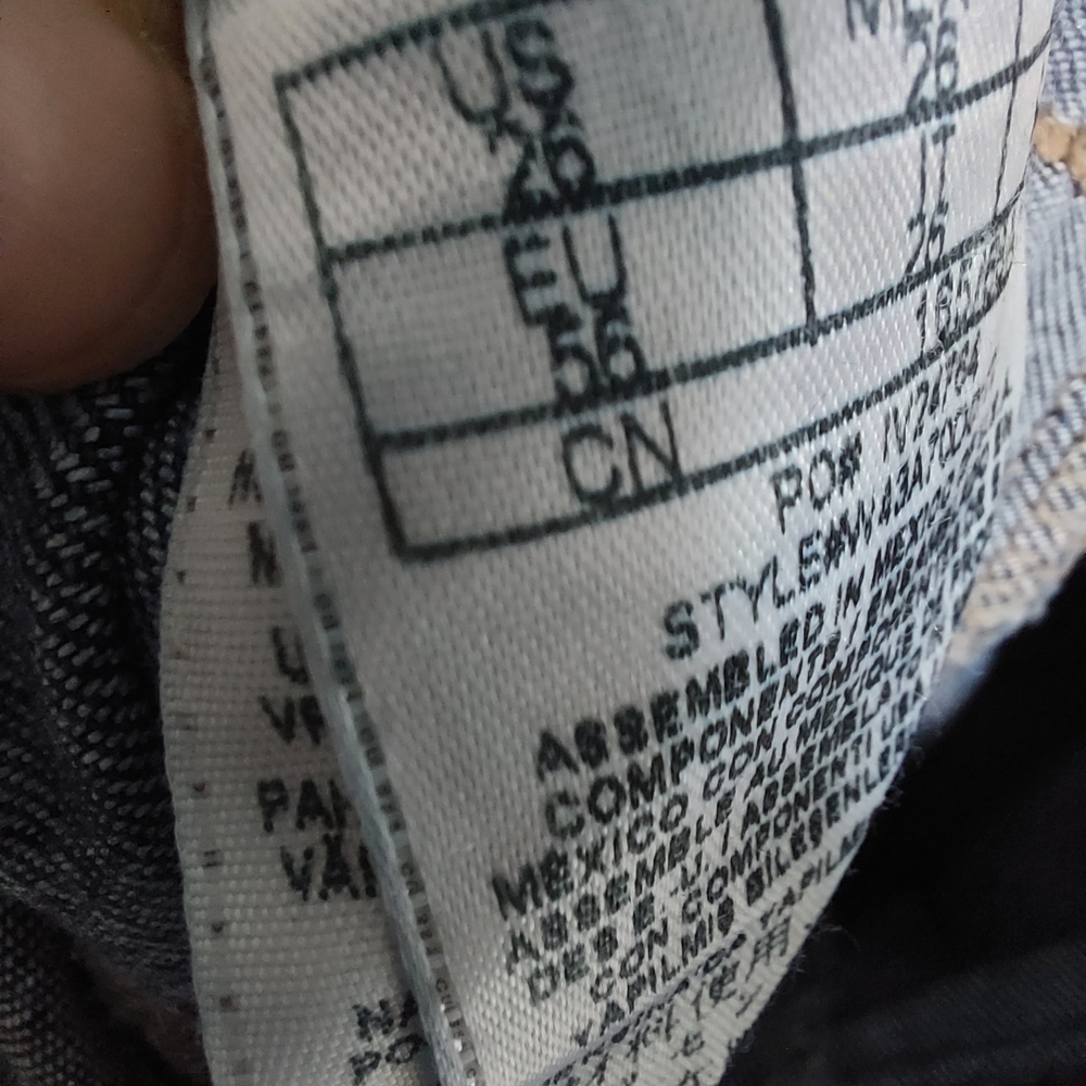 Guess Dark Blue Skinny Jeans with Zipper Details - Picture 8 of 8